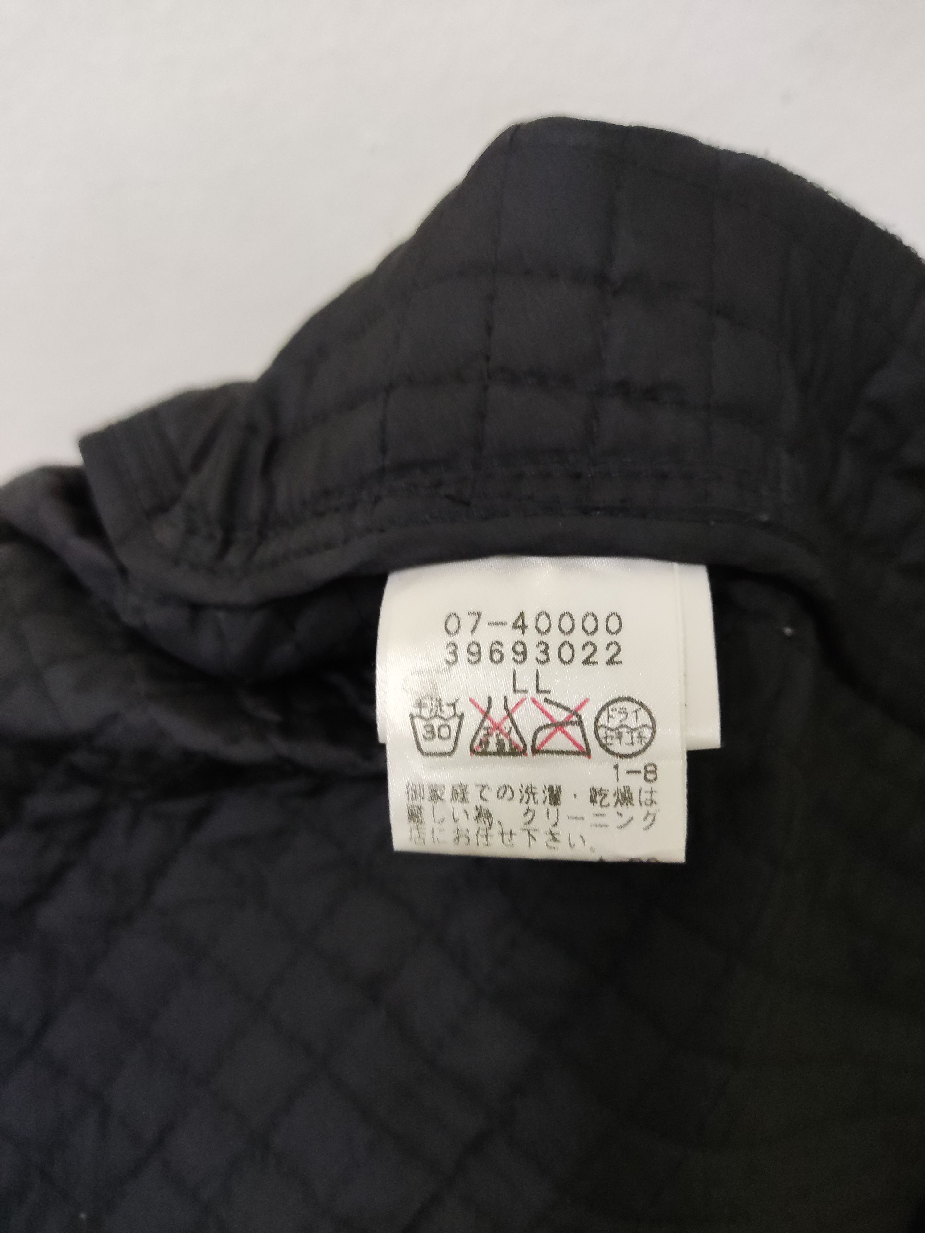 Japanese Brand Anis Tokyo Breath Thermo Black Zipper Jacket Size L / US 10 / IT 46 - 9 Thumbnail
