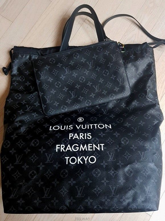 Fragment Design × Louis Vuitton Louis Vuitton x Fragment Cabas bags ...