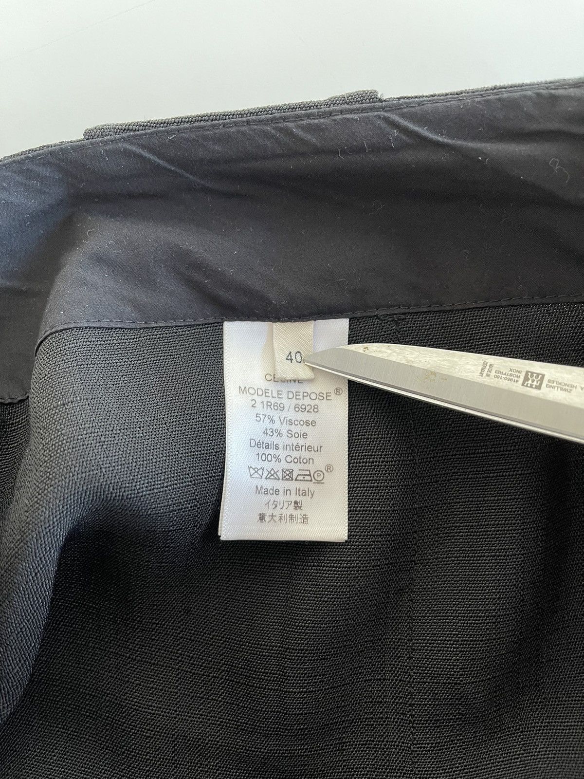 Celine Céline by Phoebe Philo 2018 Viscose-Silk pants Size 28" / US 6 / IT 42 - 4 Thumbnail