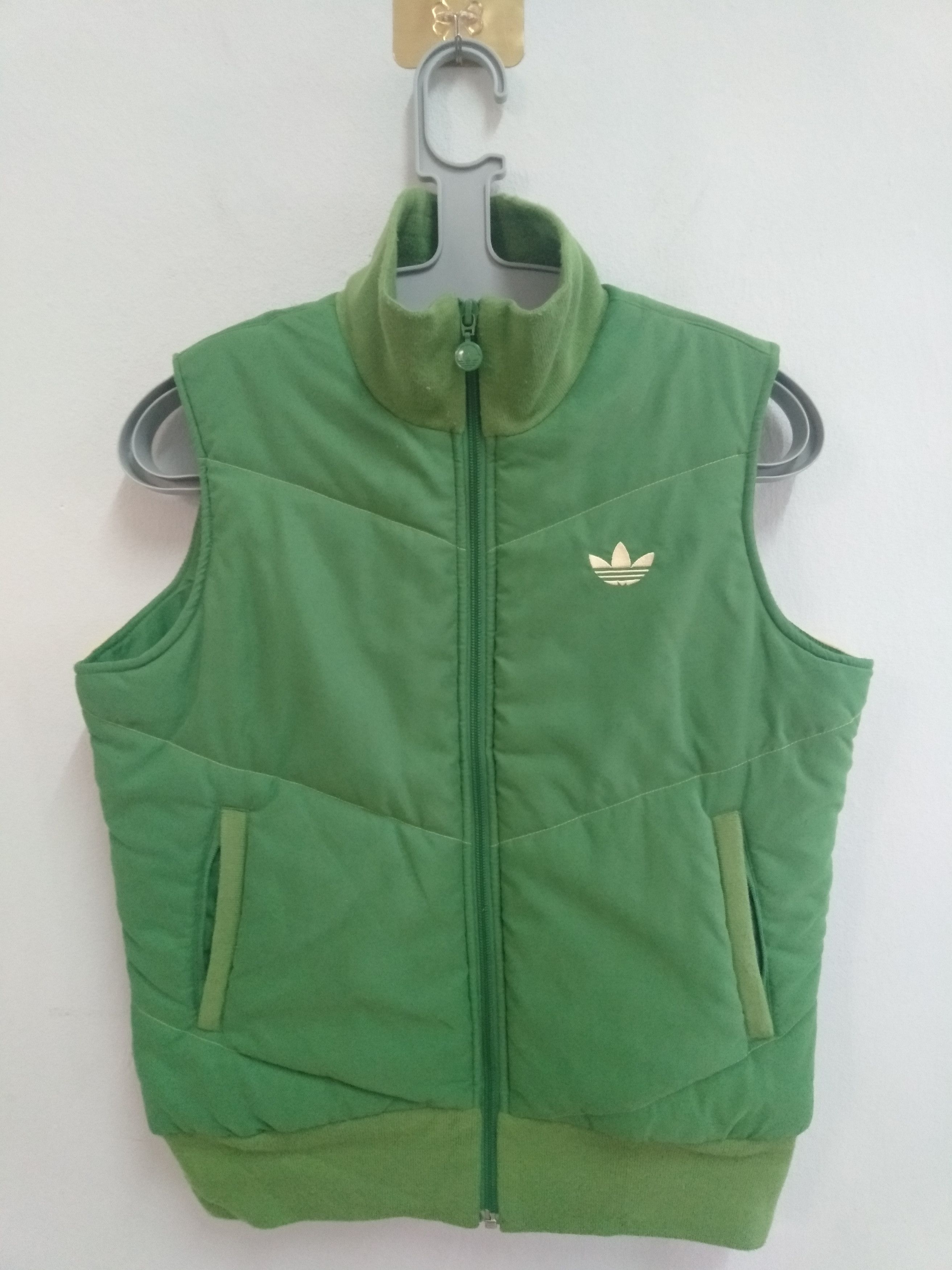 Vintage Adidas Puffer Vest Jacket Rare