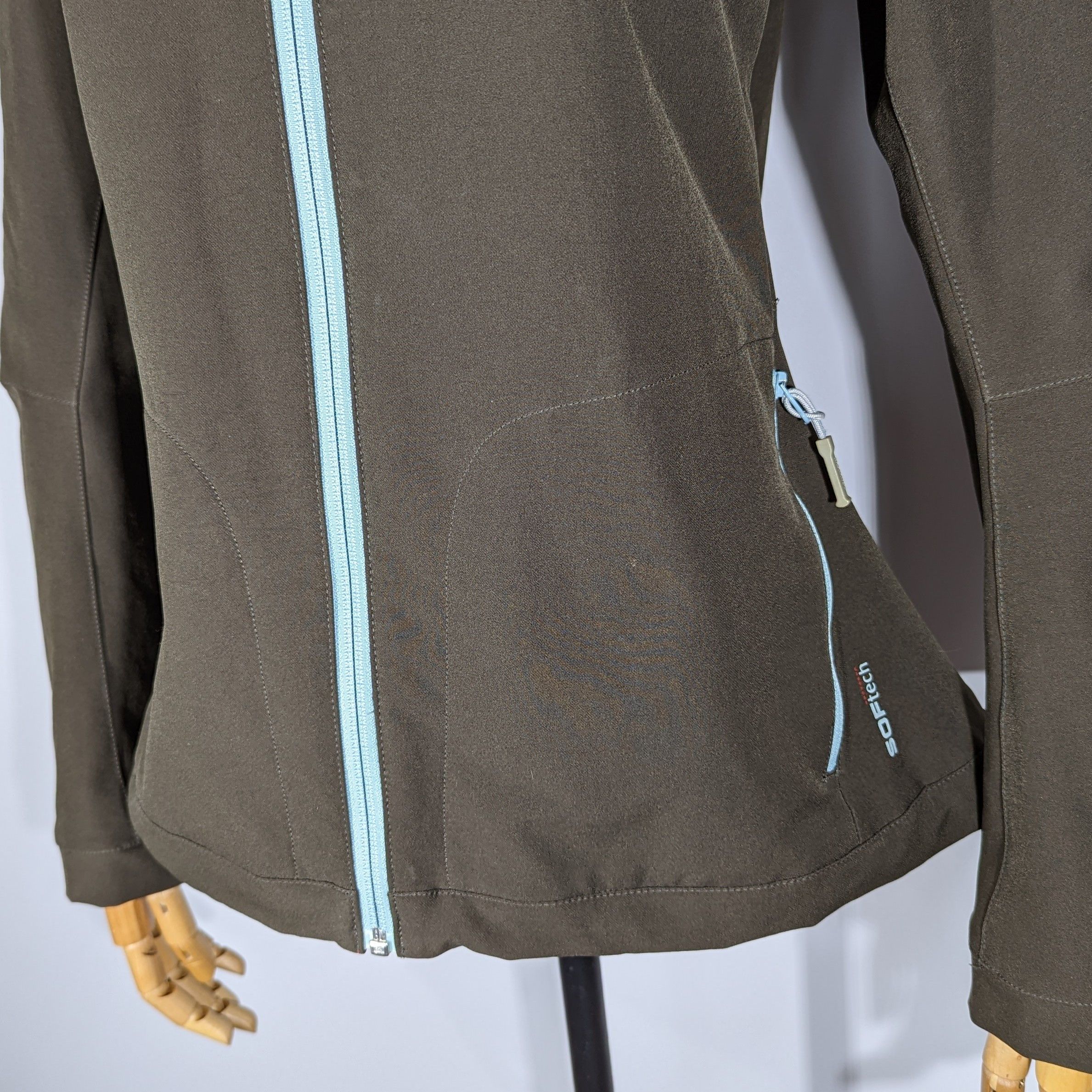 Mammut Mammut SOFtech Women's Outdoor Jacket SizeM Brown Sportswear Size M / US 6-8 / IT 42-44 - 8 Thumbnail