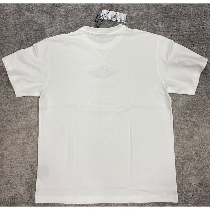 Dior Air Dior Jordan Wings Basketball White Logo T shirt XL Grailed