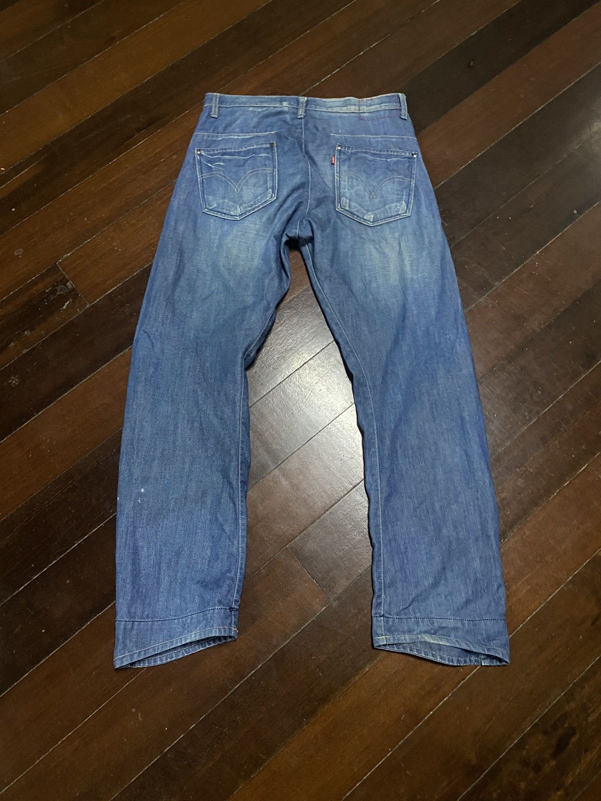 Levi's SUPER SAIYAN RARE vintage LEVI’S ENGINEERED JEANS japan made Size US 35 - 5 Thumbnail