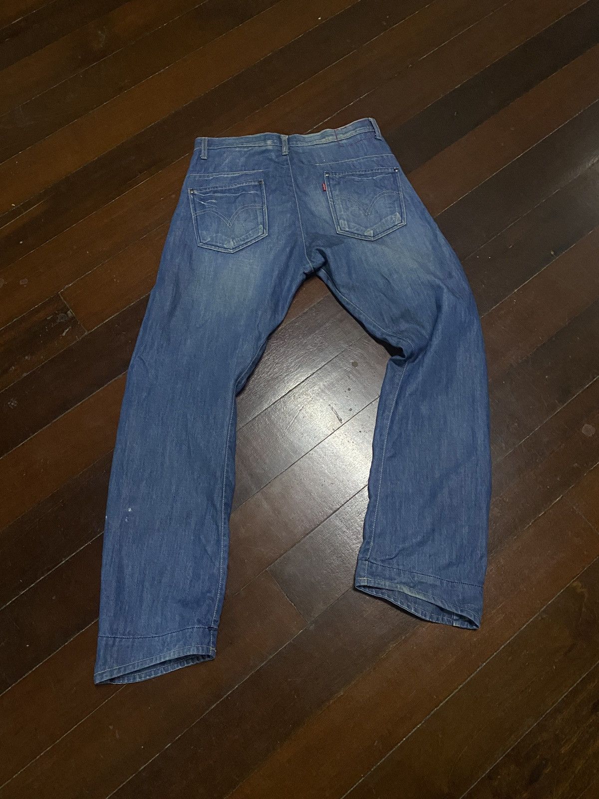 Levi's SUPER SAIYAN RARE vintage LEVI’S ENGINEERED JEANS japan made Size US 35 - 4 Thumbnail