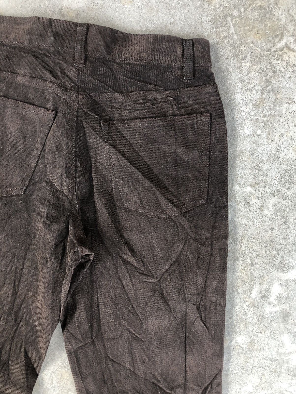Yohji Yamamoto Yohji Yamamoto A.A.R Distressed Jeans Size US 28 / EU 44 - 10 Thumbnail