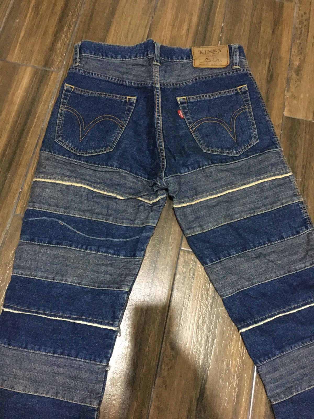Hysteric Glamour 🔥STEALS🔥Hysteric Kinky Jeans Paneled Patchwork Hagi Denim Size US 29 - 6 Thumbnail