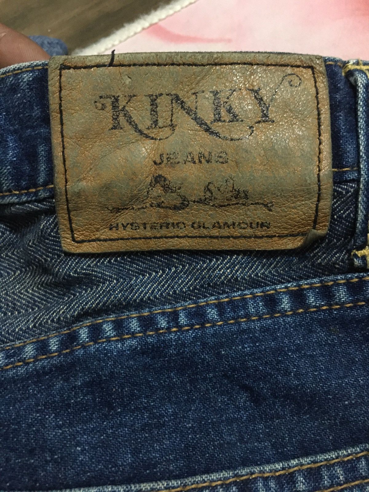 Hysteric Glamour 🔥STEALS🔥Hysteric Kinky Jeans Paneled Patchwork Hagi Denim Size US 29 - 10 Thumbnail