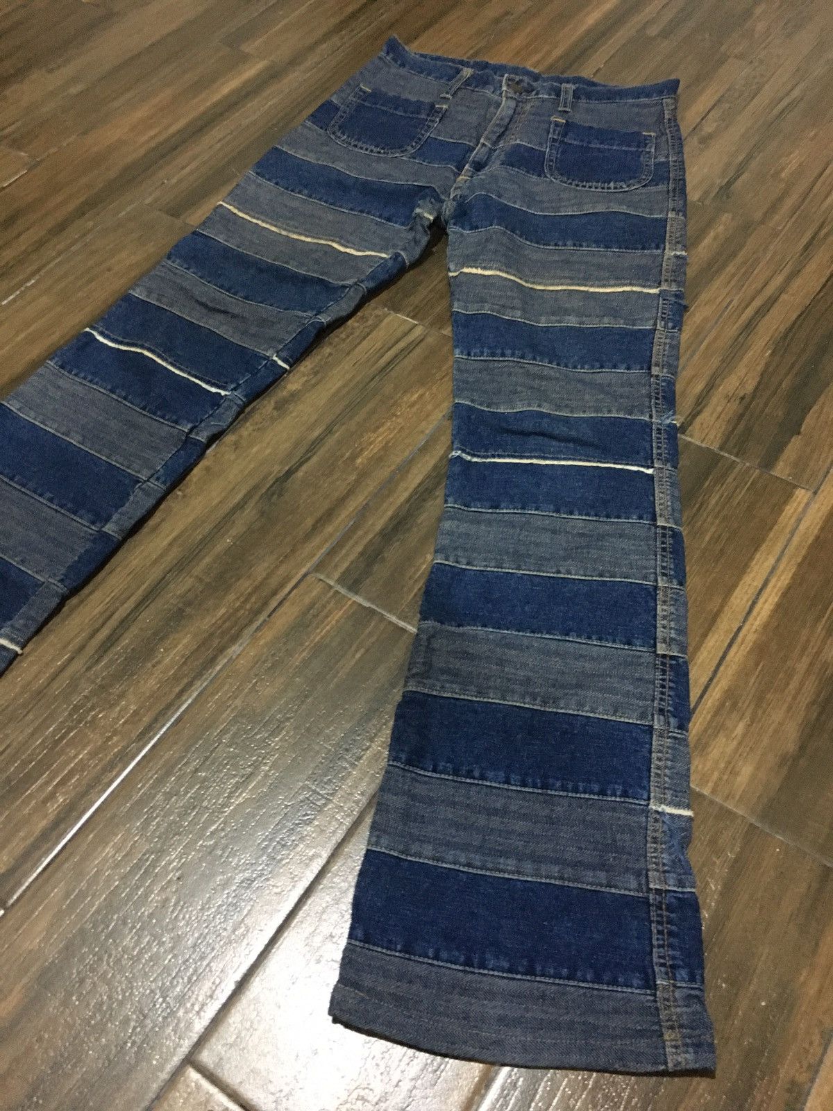 Hysteric Glamour 🔥STEALS🔥Hysteric Kinky Jeans Paneled Patchwork Hagi Denim Size US 29 - 4 Thumbnail