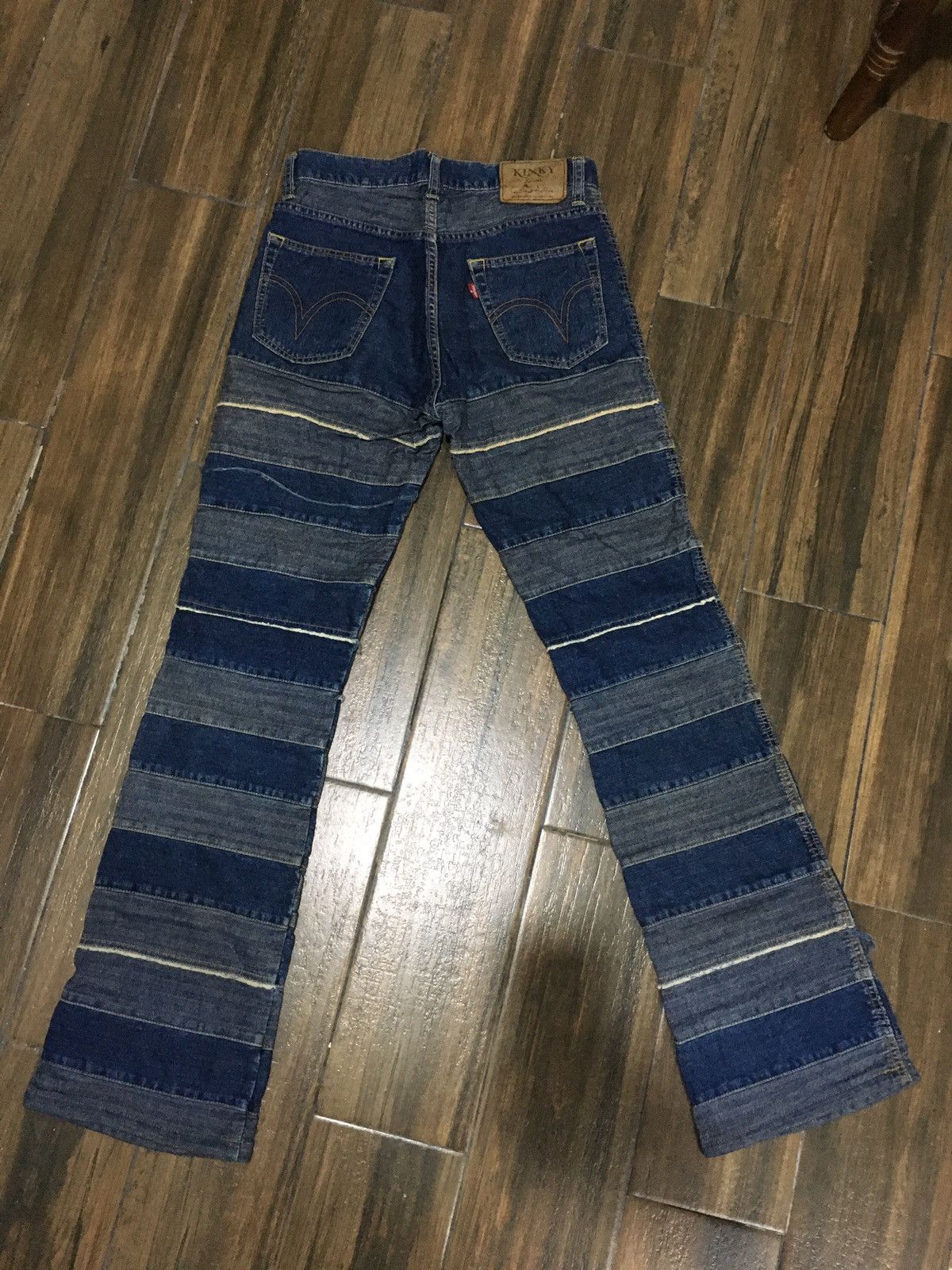 Hysteric Glamour 🔥STEALS🔥Hysteric Kinky Jeans Paneled Patchwork Hagi Denim Size US 29 - 5 Thumbnail