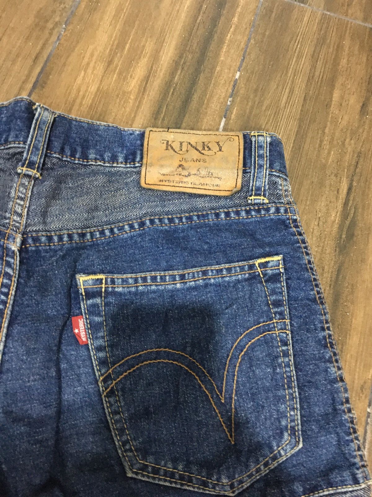Hysteric Glamour 🔥STEALS🔥Hysteric Kinky Jeans Paneled Patchwork Hagi Denim Size US 29 - 7 Thumbnail