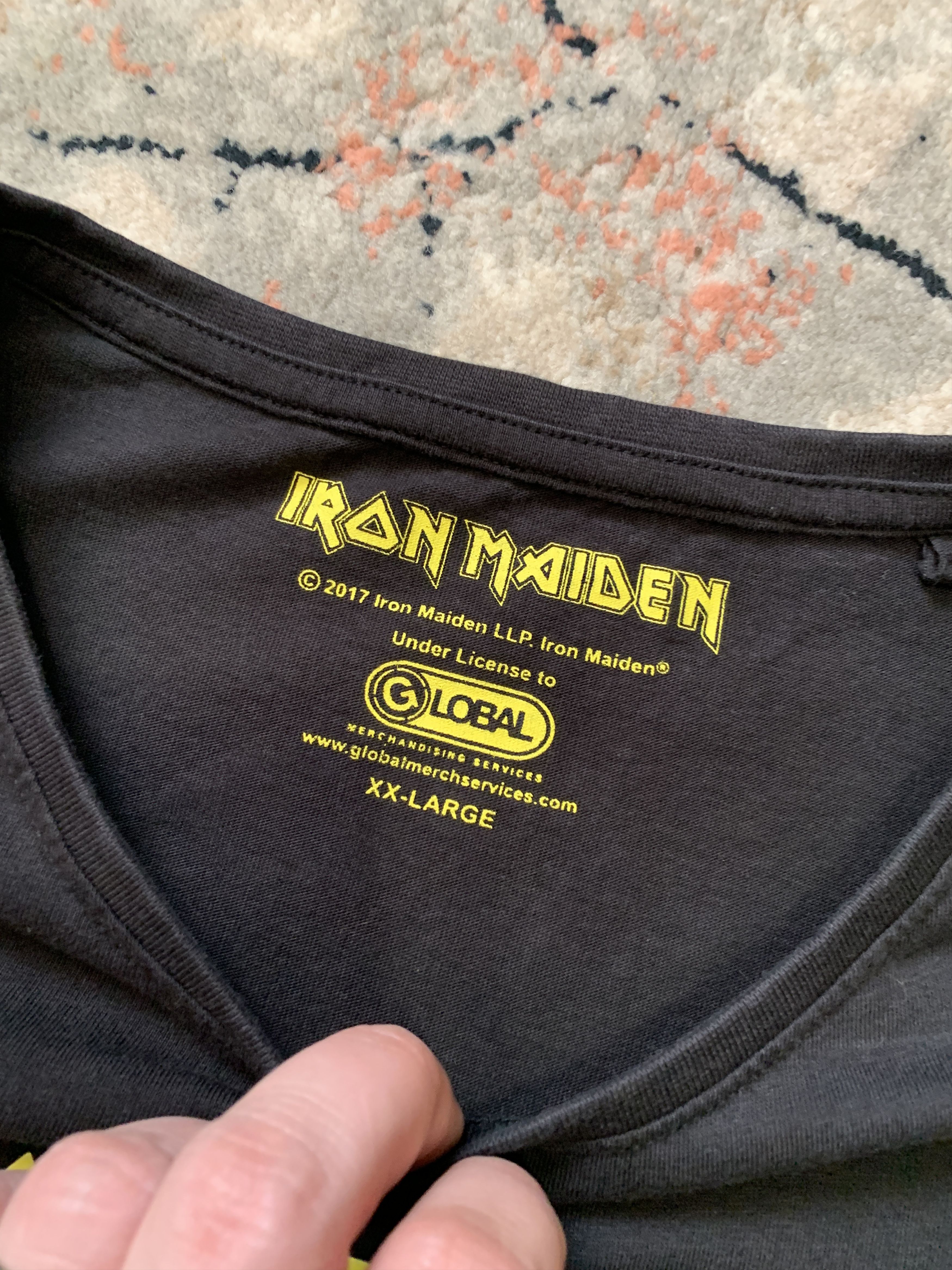 Band Tees Iron Maiden 2017 T-Shirt Size US XXL / EU 58 / 5 - 4 Thumbnail