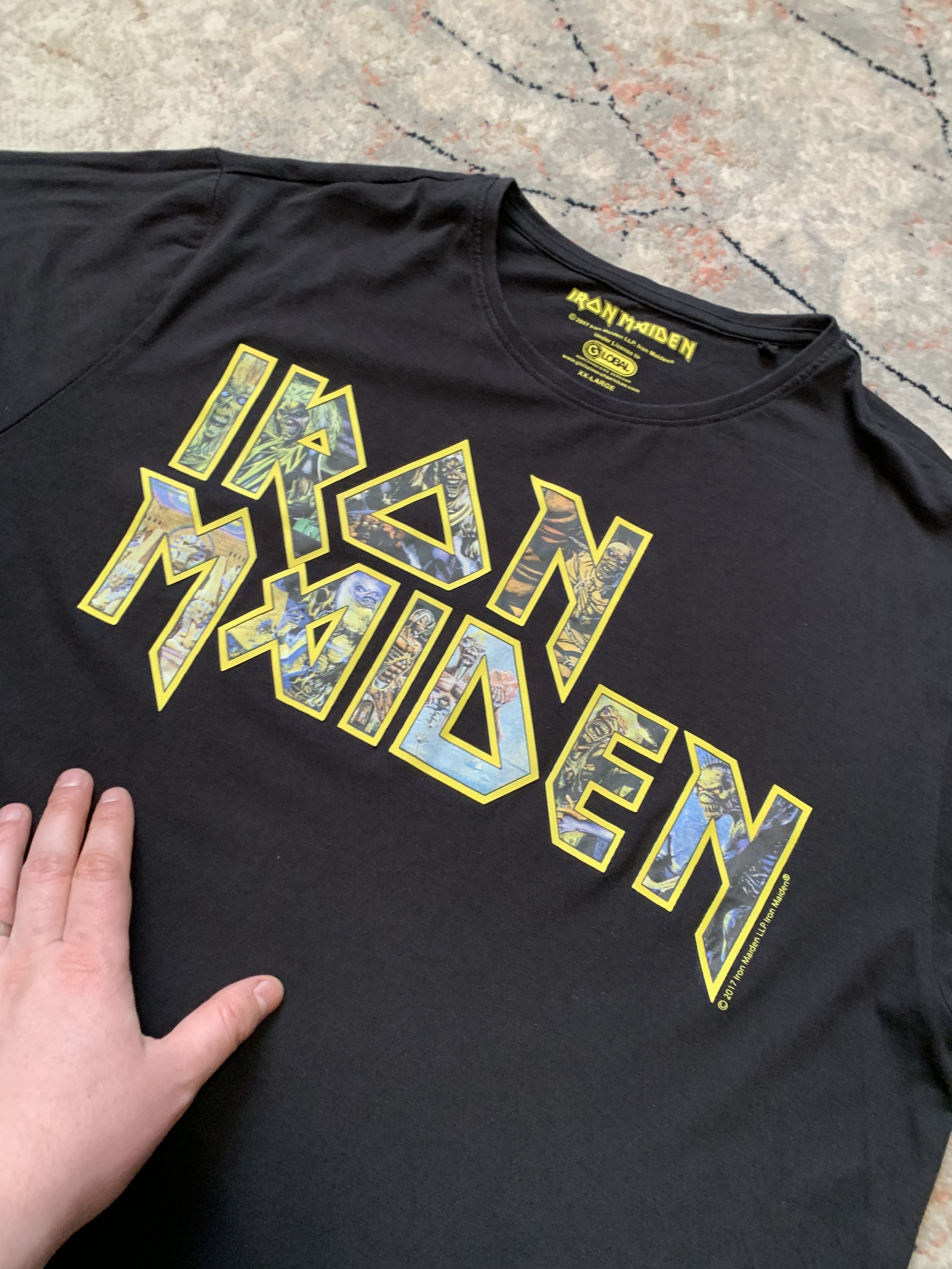 Band Tees Iron Maiden 2017 T-Shirt Size US XXL / EU 58 / 5 - 3 Thumbnail