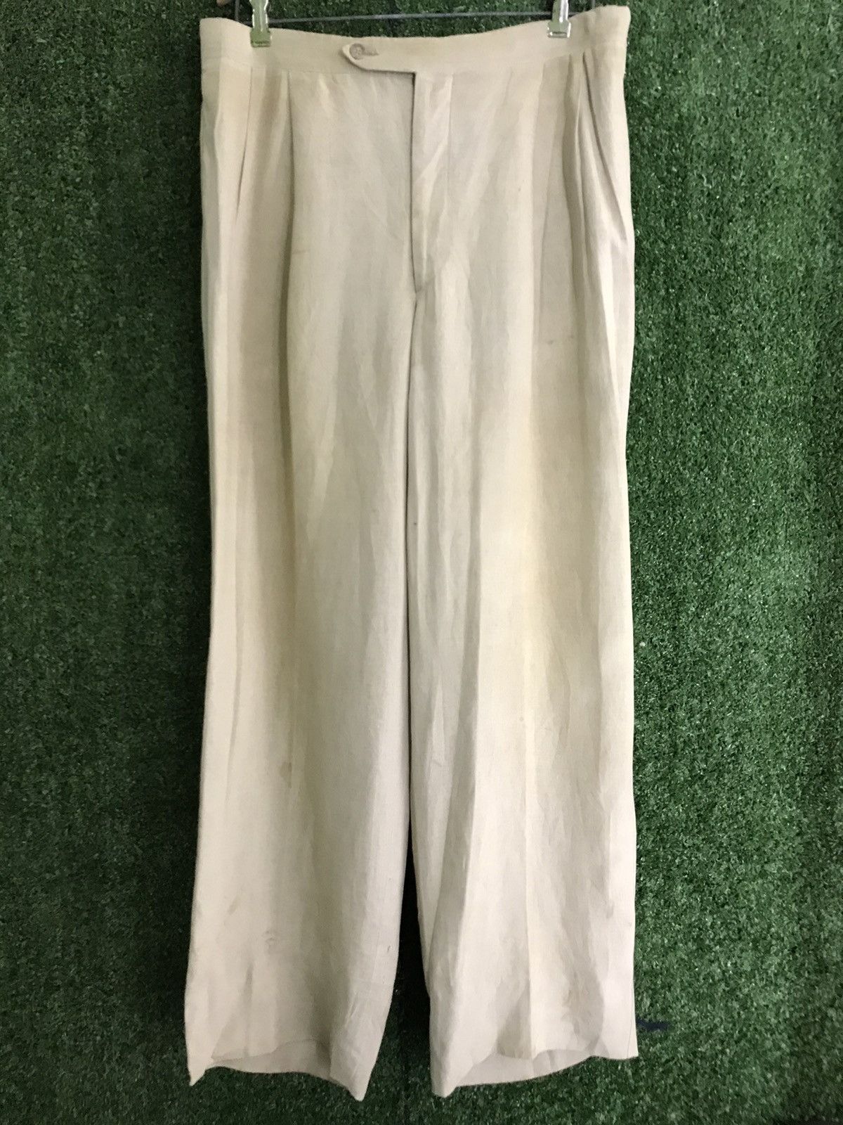 ORANGER OWINGA CORBIN UNION MADE BY ACIWU DLAX LINEN TROUSER
