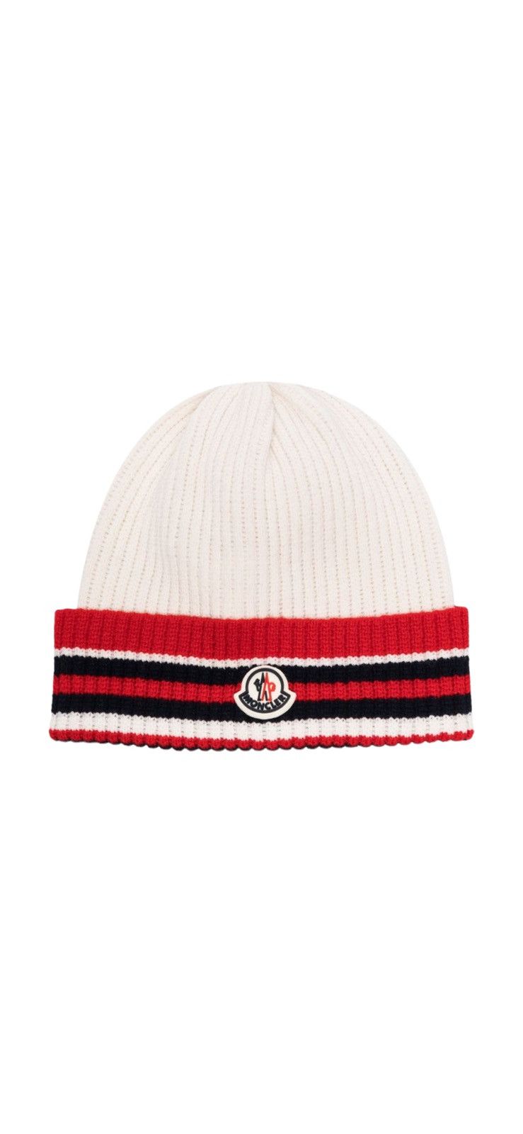 Moncler Logo Wool Beanie Hat