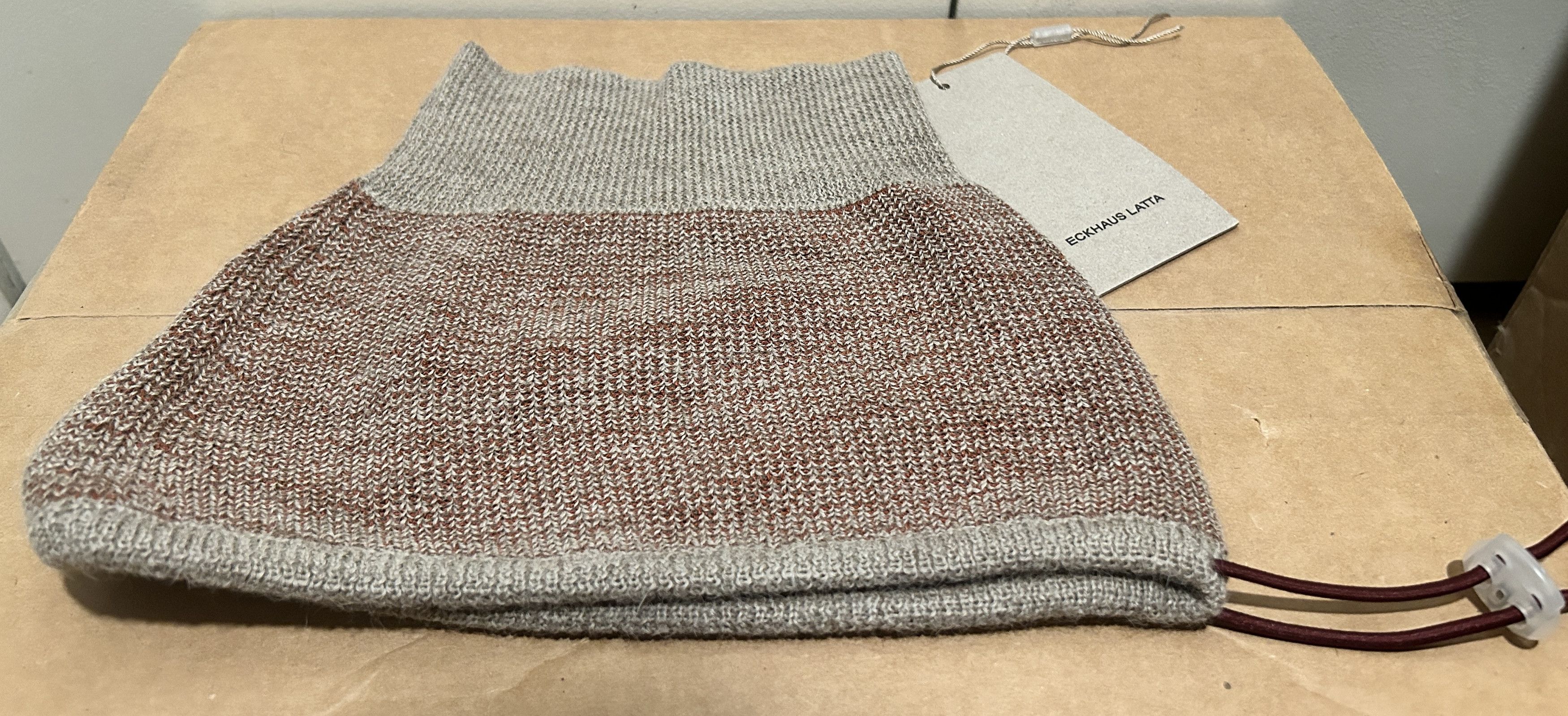 Eckhaus Latta Eckhaus Latta Stop Snood Carnelian Size ONE SIZE - 2 Thumbnail