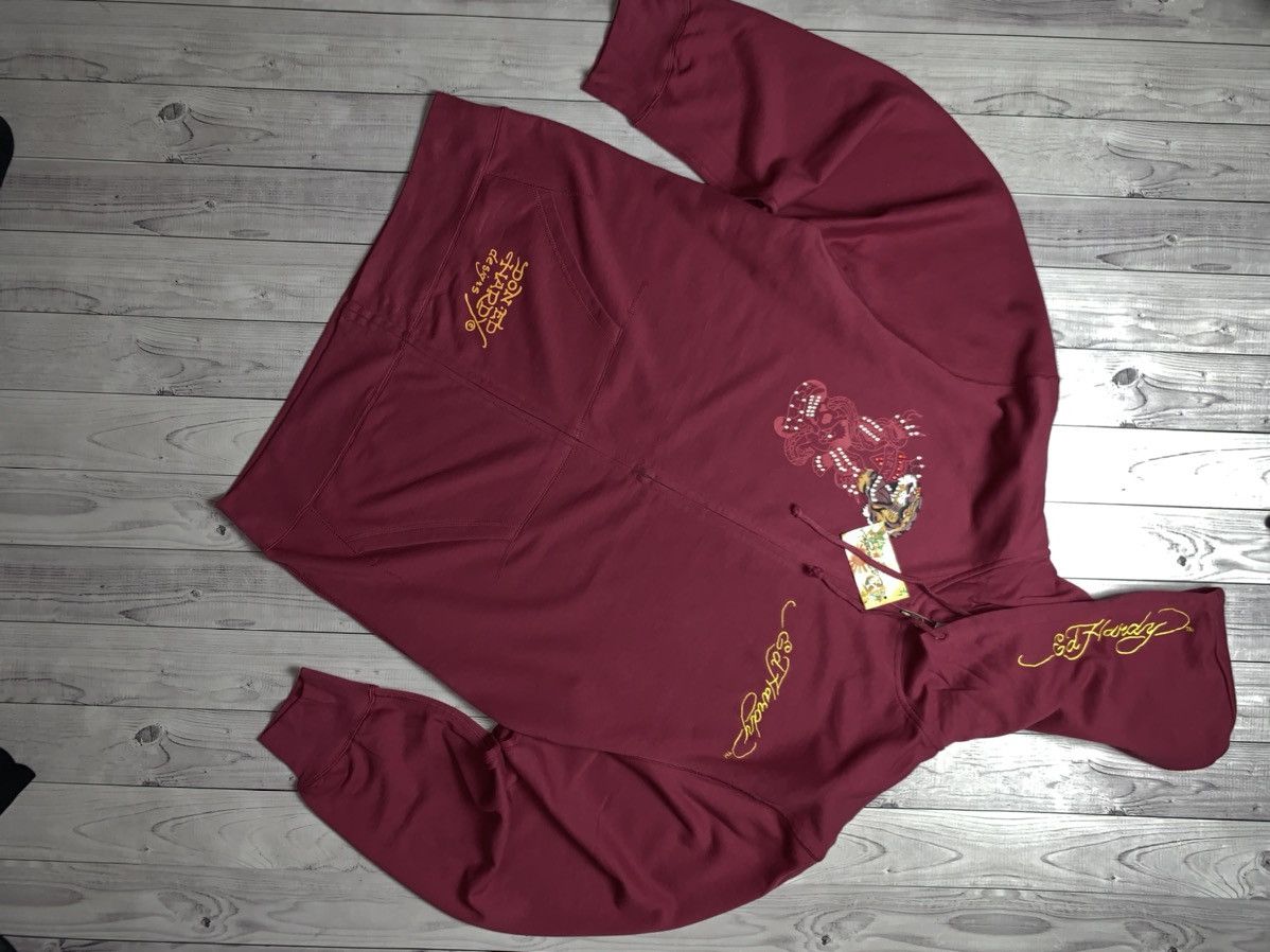 Ed Hardy Vintage Ed Hardy zip hoodie size XXL XXL Size US XXL / EU 58 / 5 - 4 Thumbnail