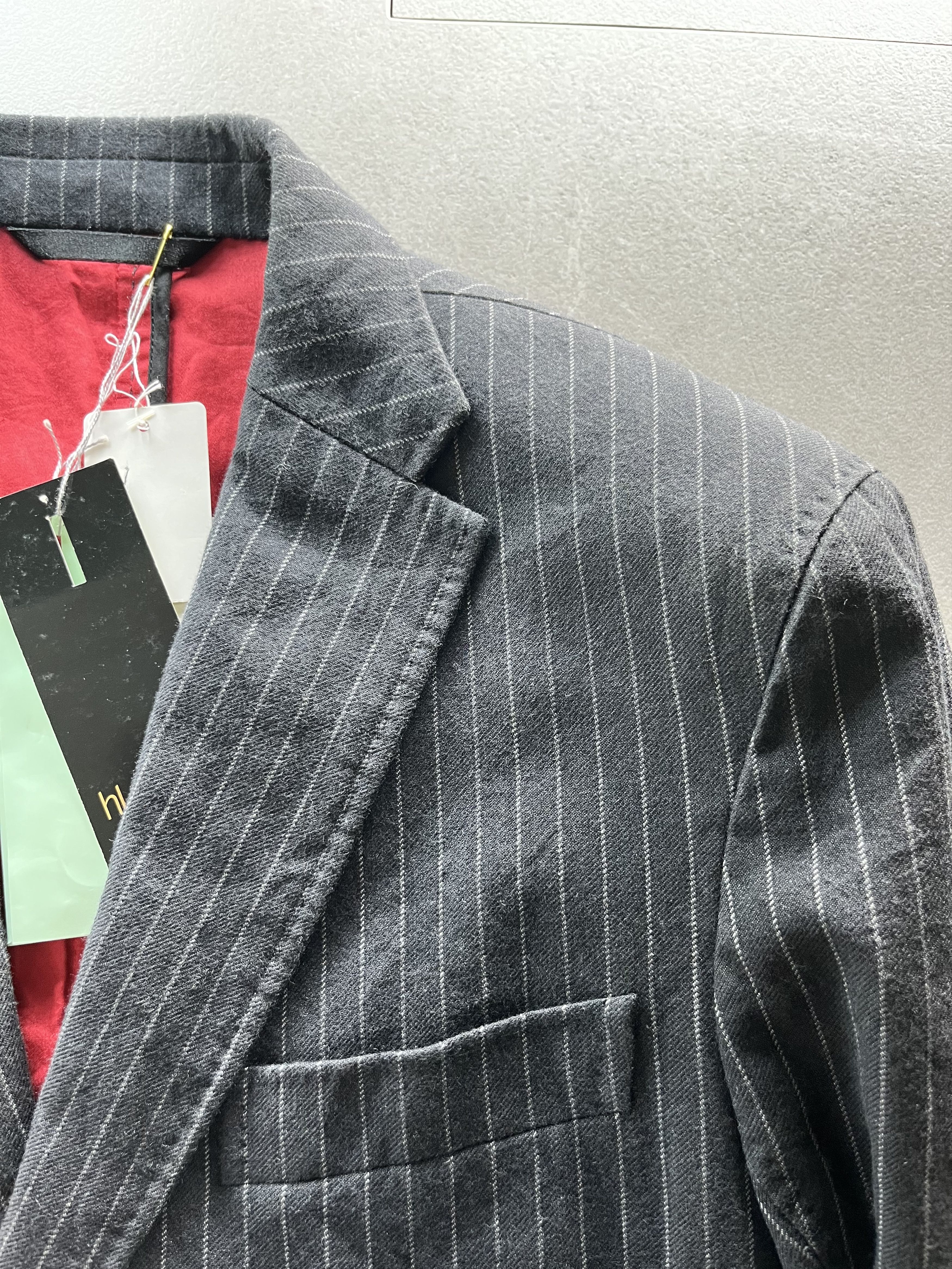 Other hLAM Milano Japanese Edition Mens Stripe Blazer Jacket S Size US S / EU 44-46 / 1 - 5 Thumbnail