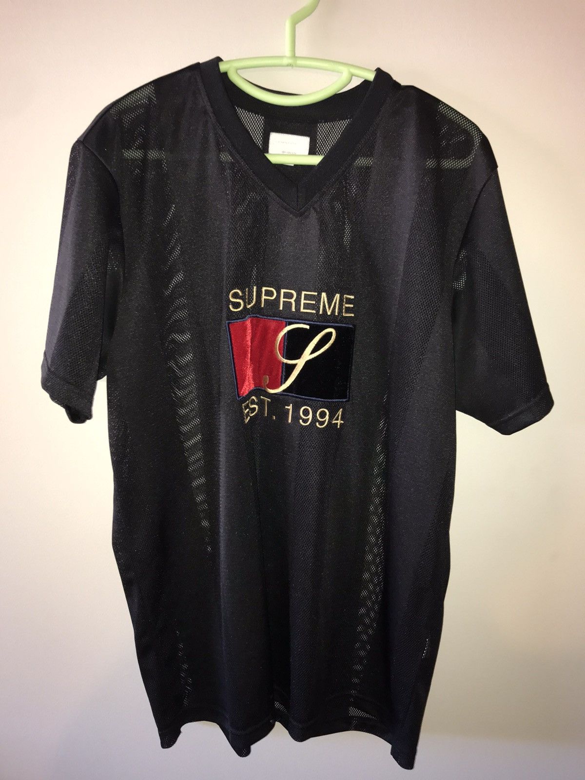 Supreme Jacquard Soccer Jersey (SS24) - $110