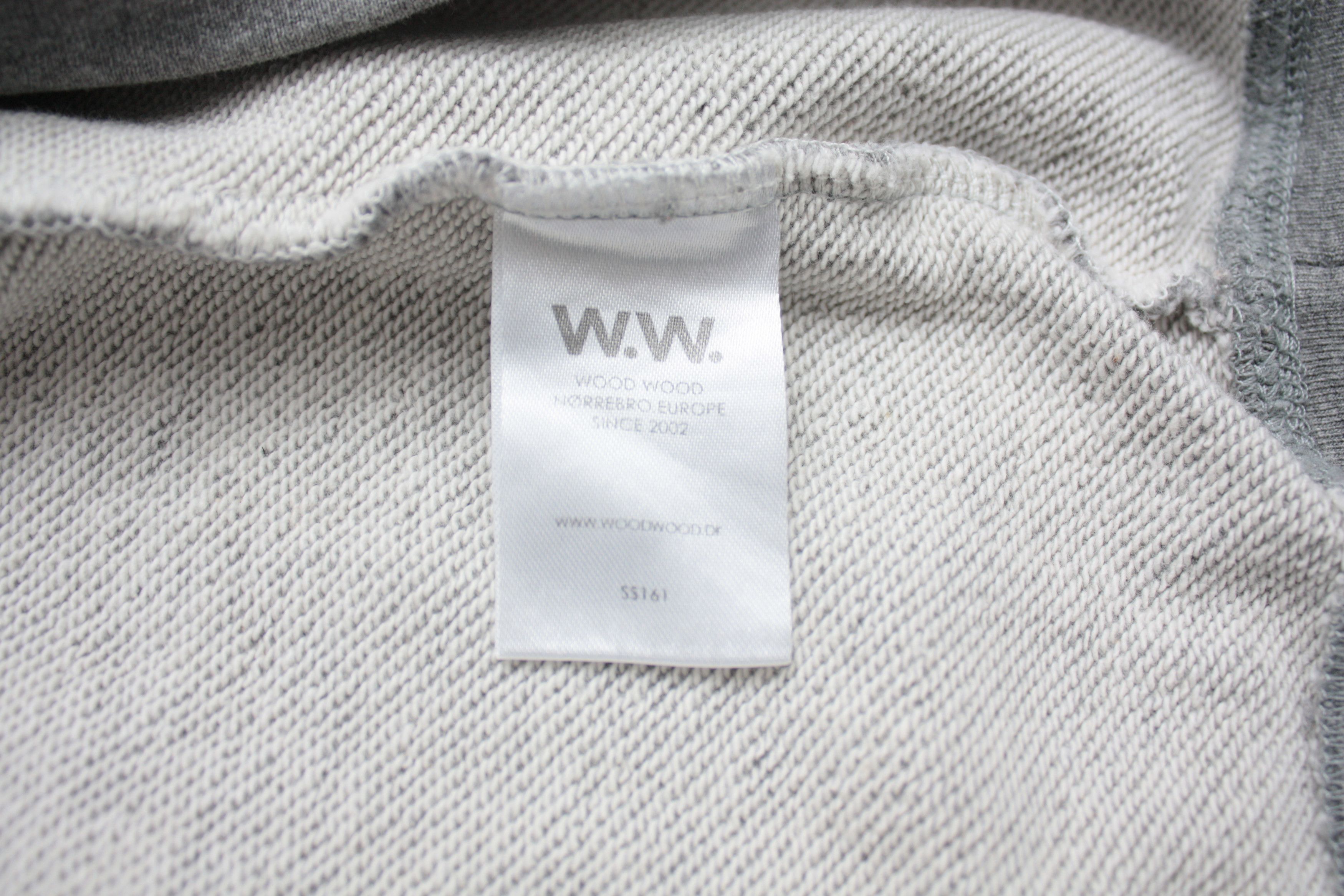 Wood Wood Wood Wood Grey Crew Neck Sweatshirt Size Large Men's Size US L / EU 52-54 / 3 - 6 Thumbnail