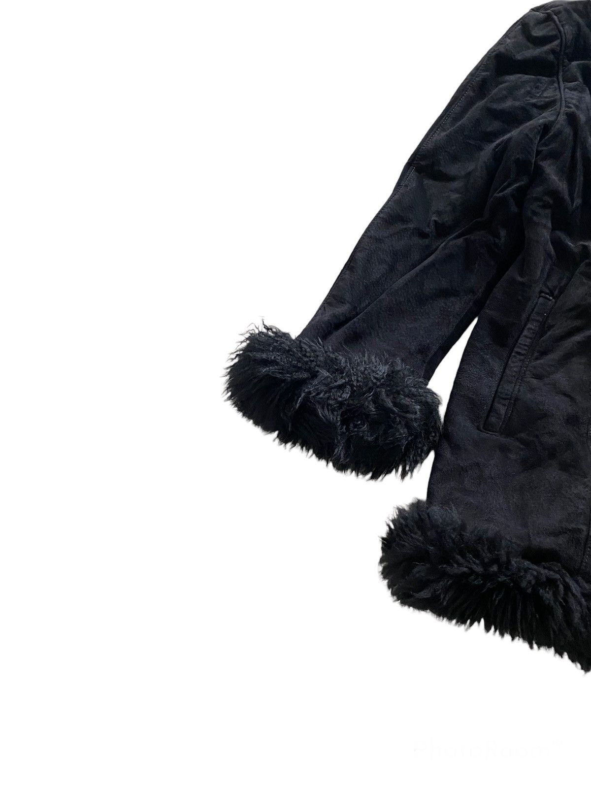 Designer × Japanese Brand 🇯🇵Mink fur coat Leather Jacket nice desginer Size US L / EU 52-54 / 3 - 9 Thumbnail