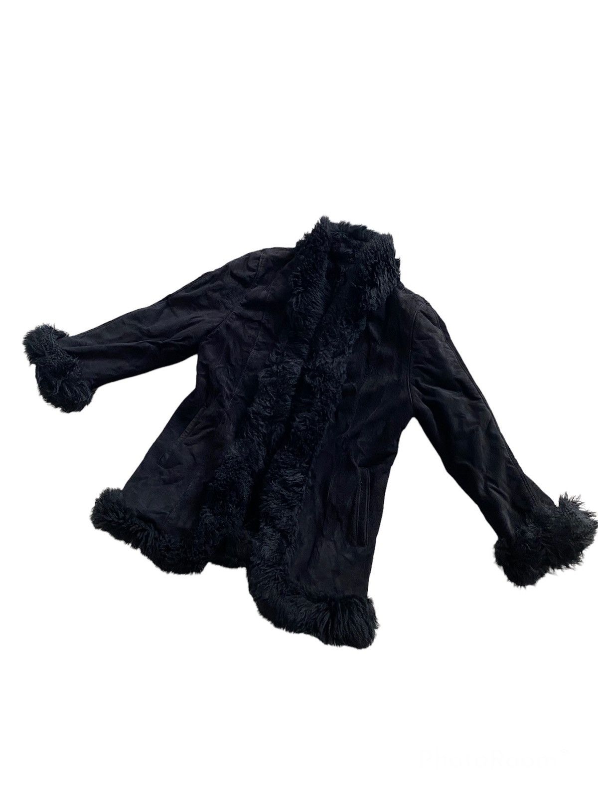 Designer × Japanese Brand 🇯🇵Mink fur coat Leather Jacket nice desginer Size US L / EU 52-54 / 3 - 6 Thumbnail