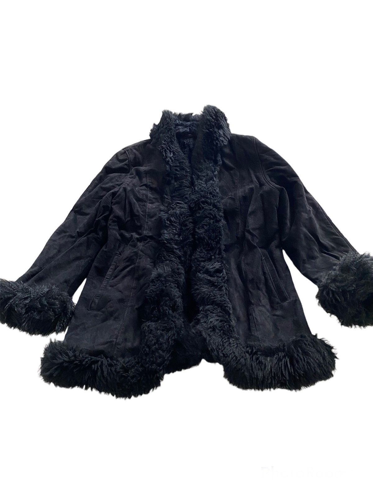 Designer × Japanese Brand 🇯🇵Mink fur coat Leather Jacket nice desginer Size US L / EU 52-54 / 3 - 8 Thumbnail