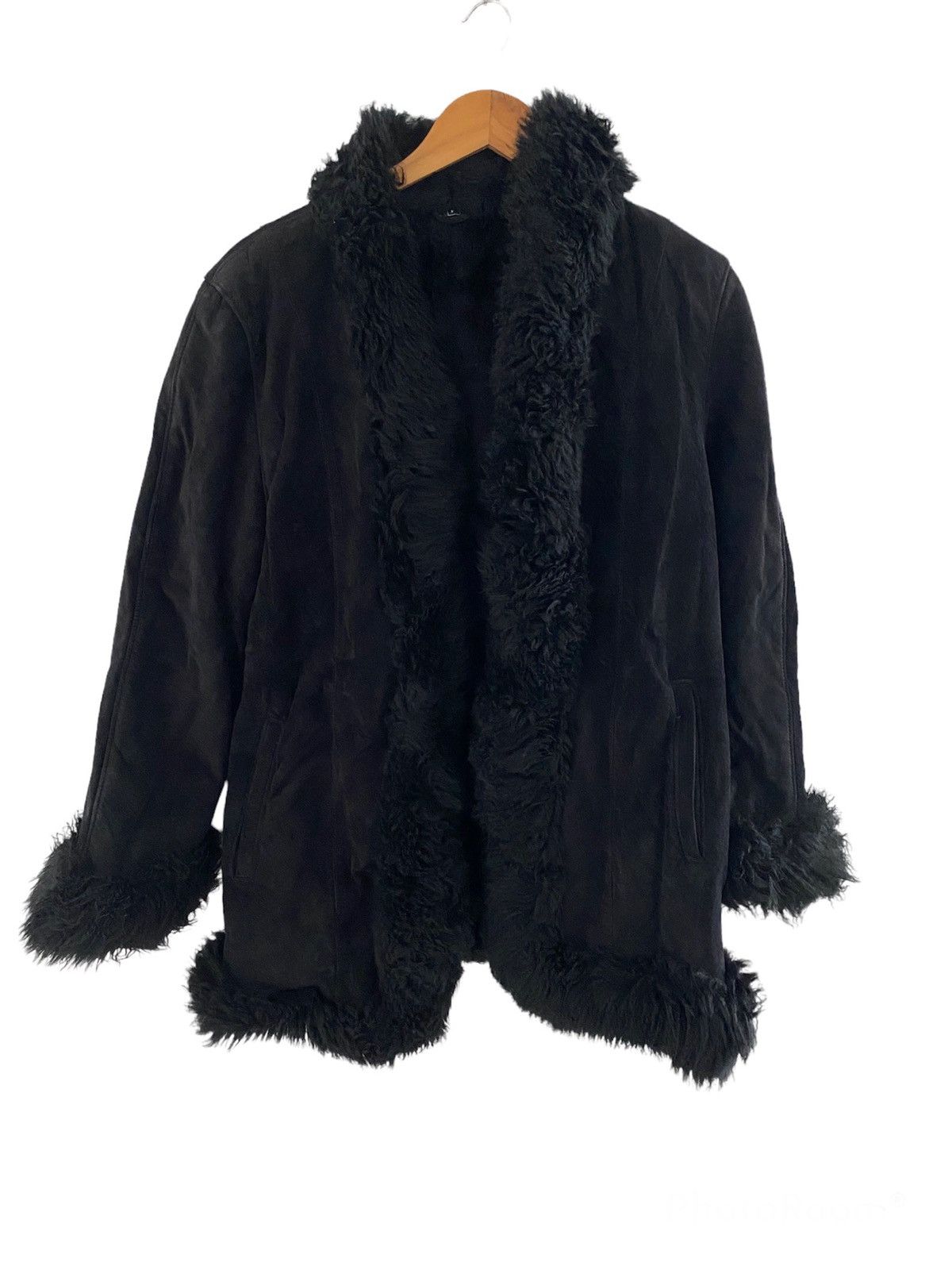 Designer × Japanese Brand 🇯🇵Mink fur coat Leather Jacket nice desginer Size US L / EU 52-54 / 3 - 4 Thumbnail