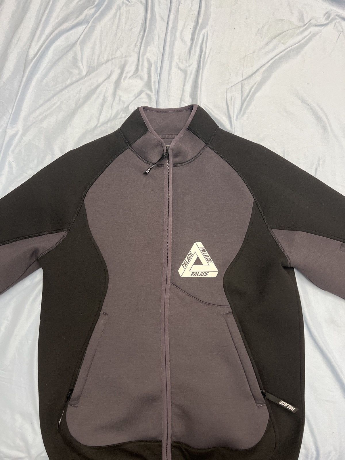 Pre-owned Palace Fw 22  Performance Jacket In Black/grey