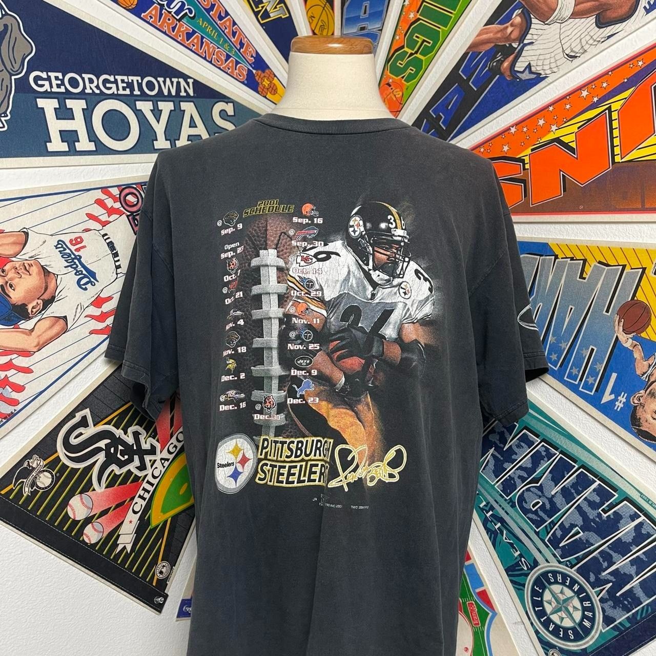 T-shirt Jerome Bettis "The Bus" Pittsburgh Steelers – NFL, Taille XL, Neuf