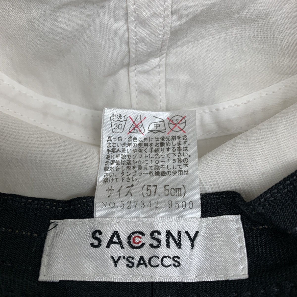 Yohji Yamamoto Sacsny Y’saccs Hats (Yohji Yamamoto Vintage) Size ONE SIZE - 9 Thumbnail