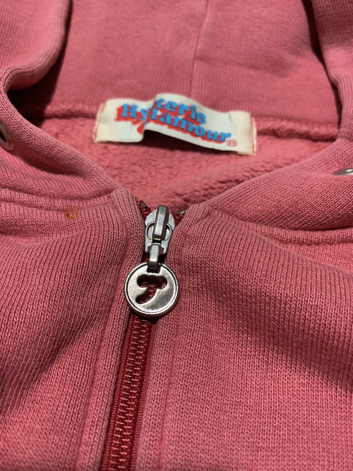 Hysteric Glamour × Japanese Brand Hysteric Glamour Distressed Zip Hoodie Size S / US 4 / IT 40 - 5 Thumbnail