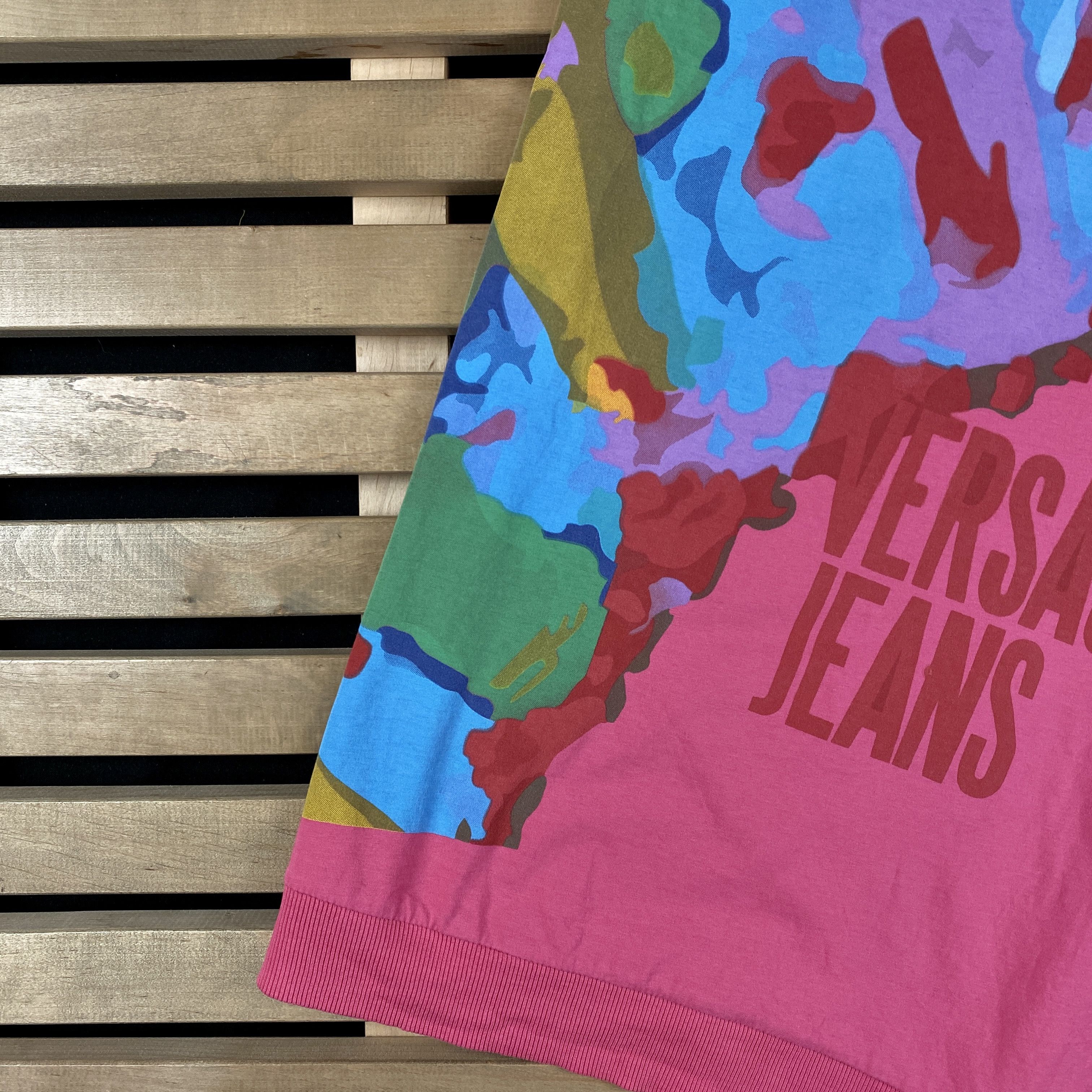 Versace × Versace Jeans Couture Womens Top T-Shirt Versace Jeans Size US 6 Size M / US 6-8 / IT 42-44 - 3 Thumbnail