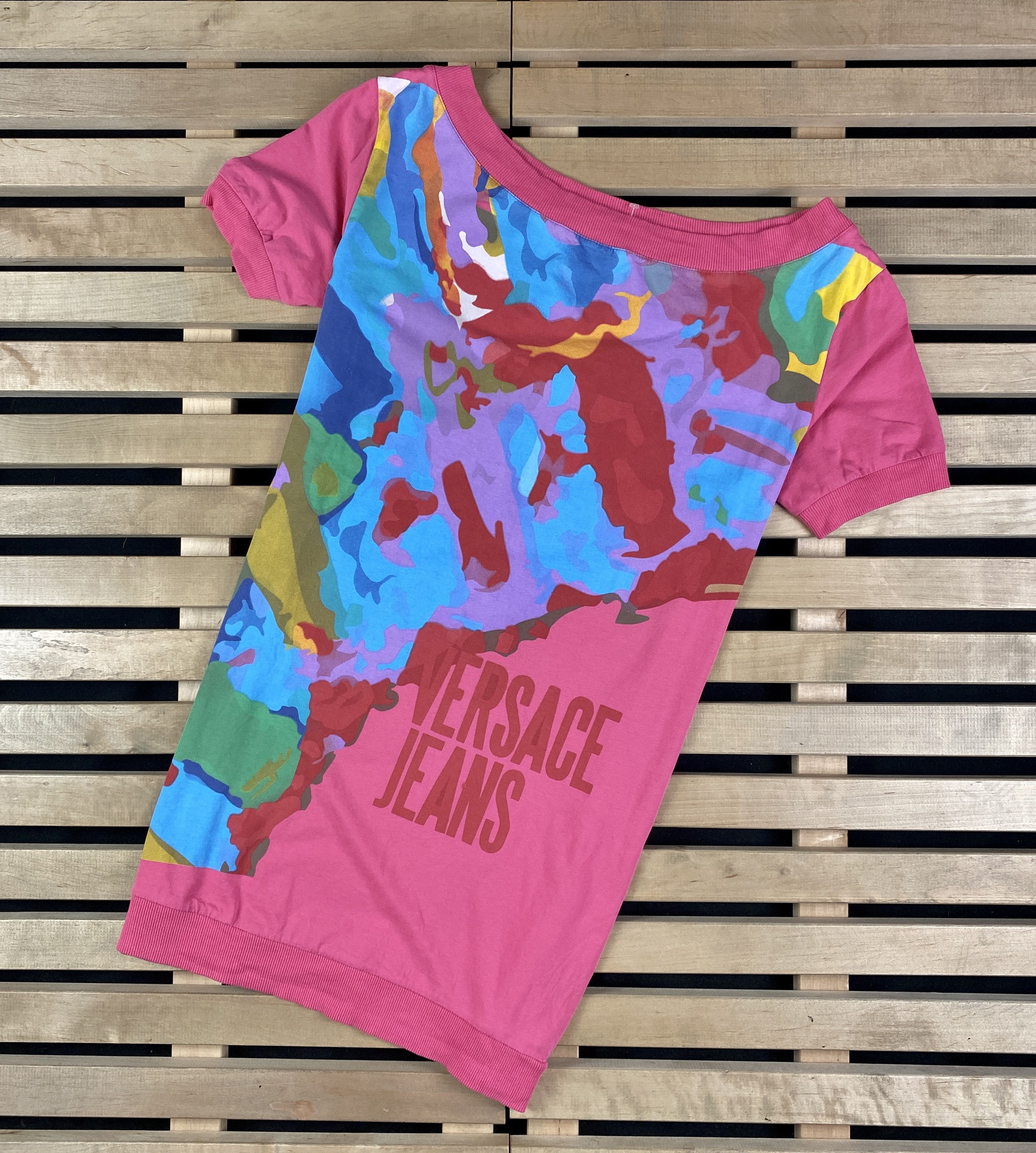 Versace × Versace Jeans Couture Womens Top T-Shirt Versace Jeans Size US 6 Size M / US 6-8 / IT 42-44 - 1 Thumbnail