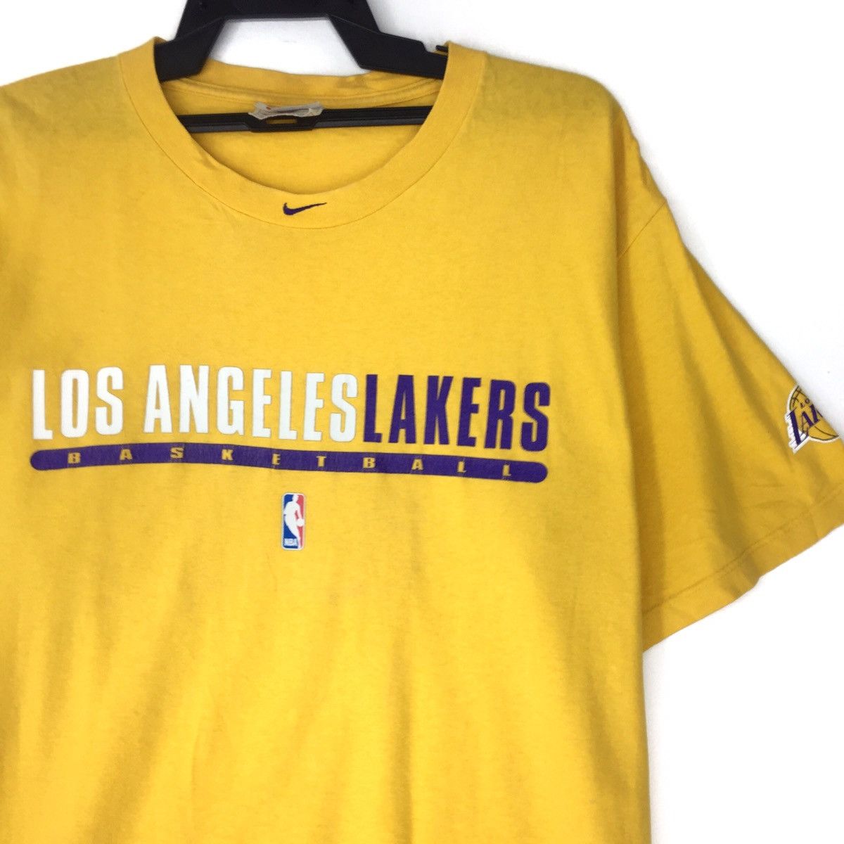NBA Vintage Rare Design center swoosh kobe bryant Size US M / EU 48-50 / 2 - 2 Thumbnail