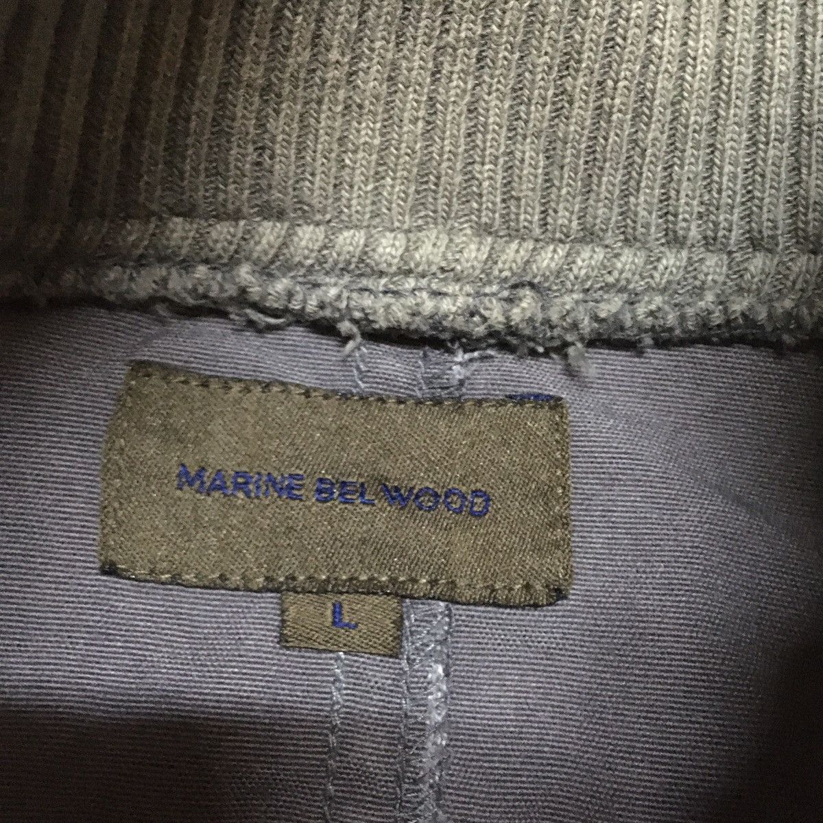 Japanese Brand × Vintage Japanese Brand Marine Belwood Camo Style Jacket Sweater Size US L / EU 52-54 / 3 - 3 Thumbnail