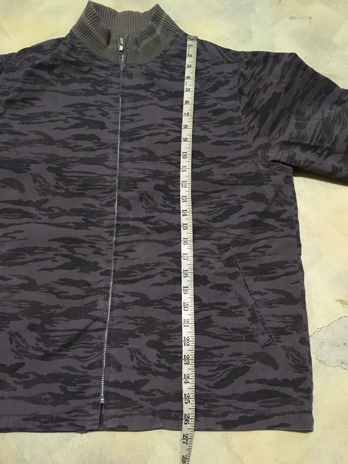 Japanese Brand × Vintage Japanese Brand Marine Belwood Camo Style Jacket Sweater Size US L / EU 52-54 / 3 - 8 Thumbnail