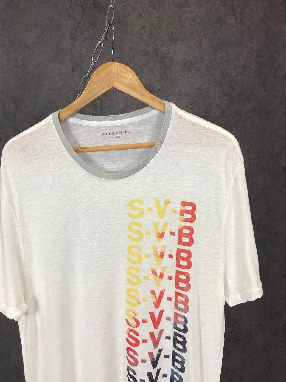 Allsaints Allsaints luxury streetwear tee Size US M / EU 48-50 / 2 - 2 Thumbnail