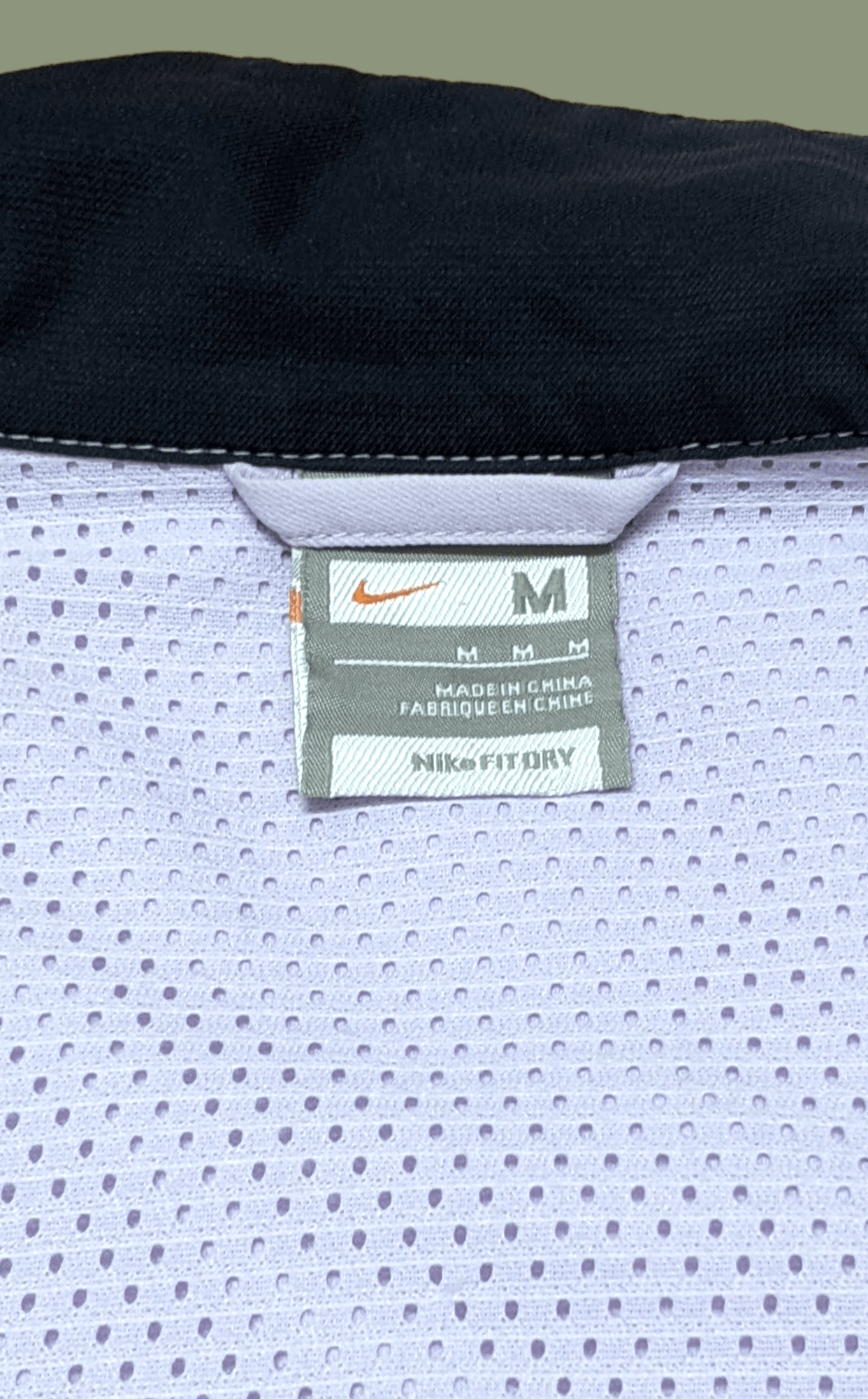 Nike × Vintage Vintage Nike Fit Small Swoosh Windbreaker Jacket Size M / US 6-8 / IT 42-44 - 9 Thumbnail