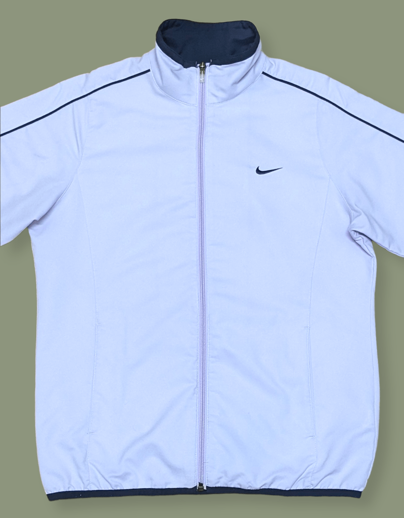 Nike × Vintage Vintage Nike Fit Small Swoosh Windbreaker Jacket Size M / US 6-8 / IT 42-44 - 3 Thumbnail