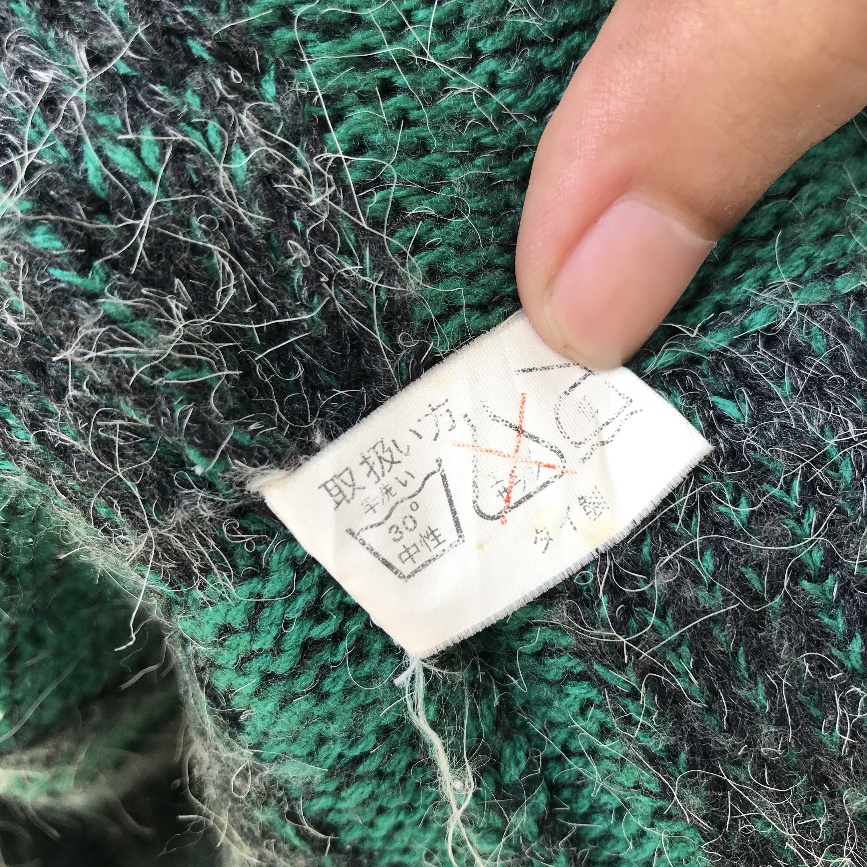 Aran Isles Knitwear Vintage Raffee Checkered Jumper Knit Cardigan Sweater Size US XL / EU 56 / 4 - 9 Thumbnail
