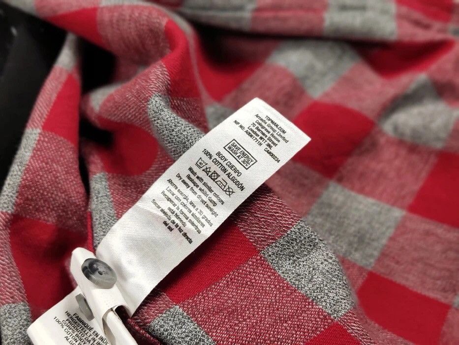 Flannel Vintage Flannel Shirt Travis Scott Style Size US M / EU 48-50 / 2 - 13 Thumbnail