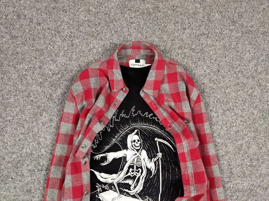Flannel Vintage Flannel Shirt Travis Scott Style Size US M / EU 48-50 / 2 - 4 Thumbnail