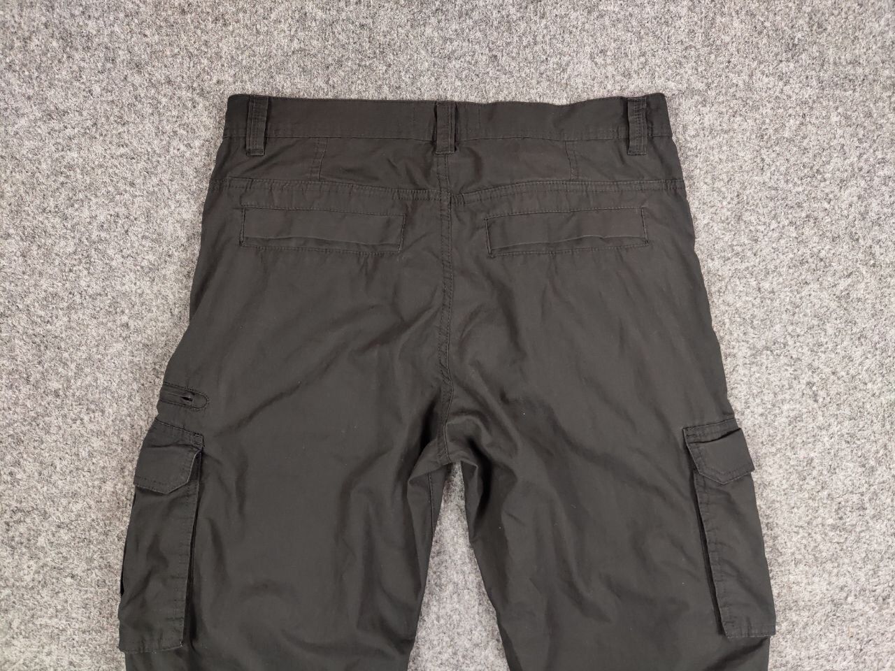 Japanese Brand Vintage 90's Cargo Pants Travis Scott Japan Dark Gray Hype Size US 34 / EU 50 - 16 Thumbnail