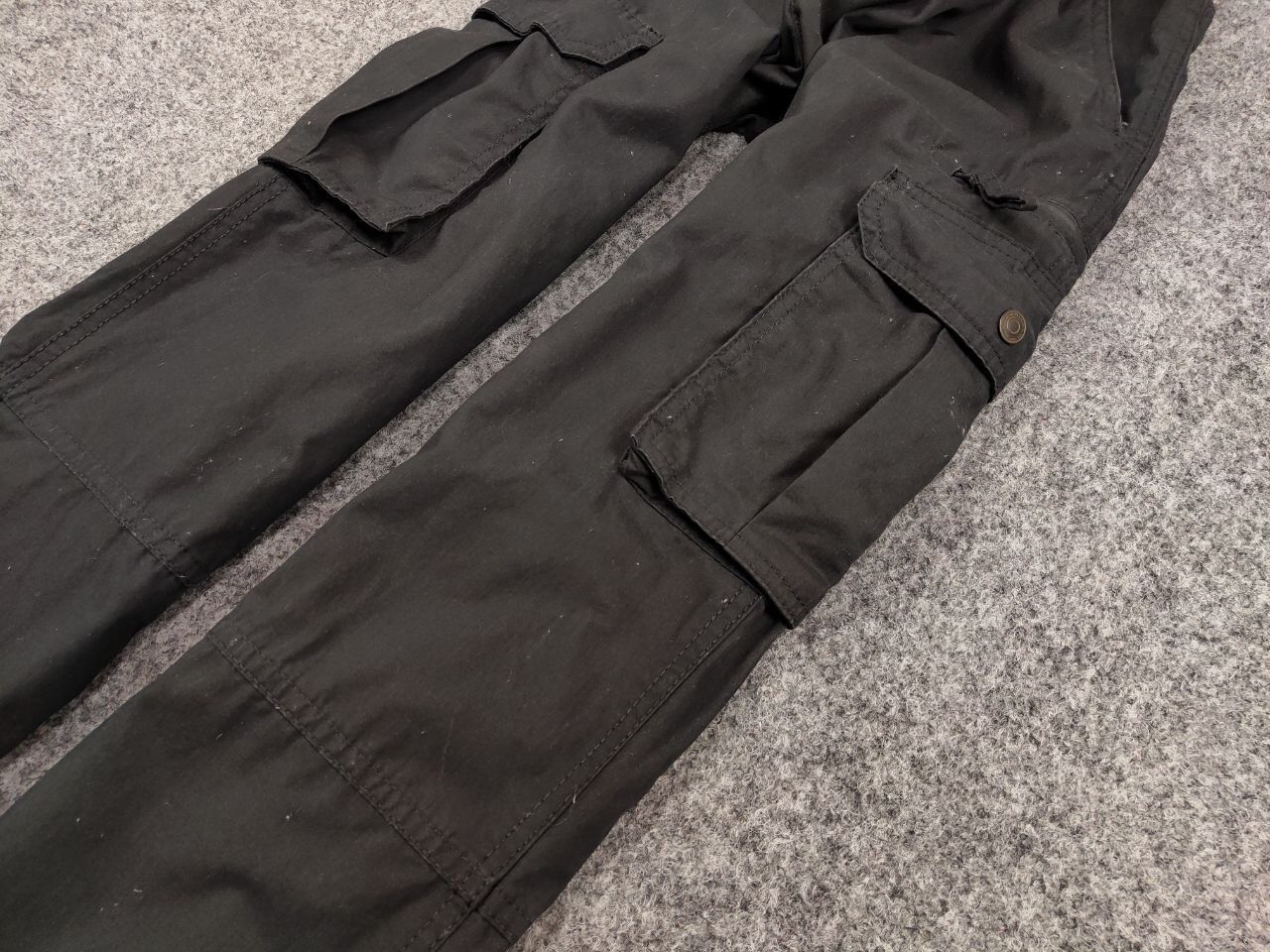Japanese Brand Vintage 90's Cargo Pants Travis Scott Japan Dark Gray Hype Size US 34 / EU 50 - 6 Thumbnail