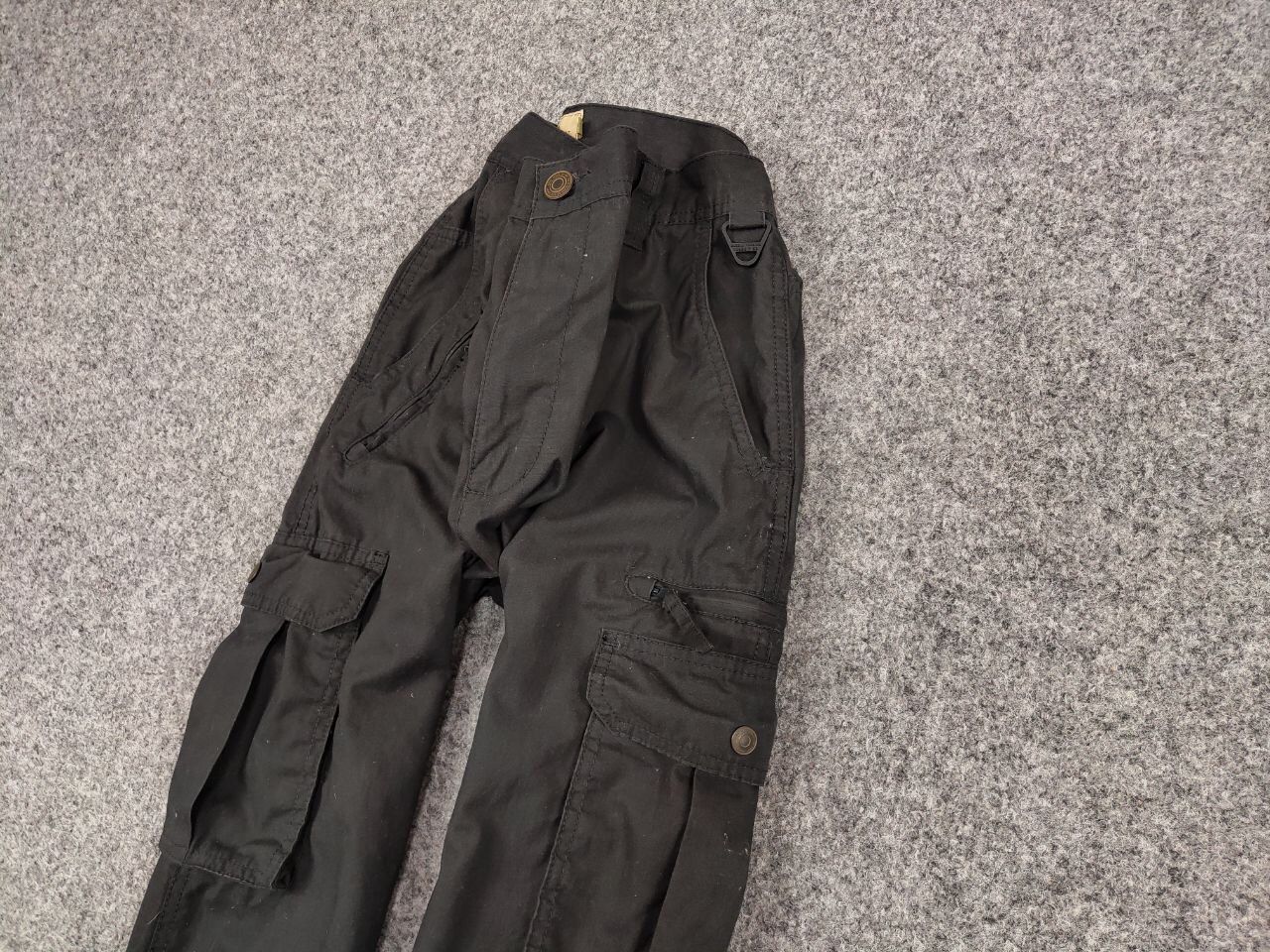 Japanese Brand Vintage 90's Cargo Pants Travis Scott Japan Dark Gray Hype Size US 34 / EU 50 - 4 Thumbnail