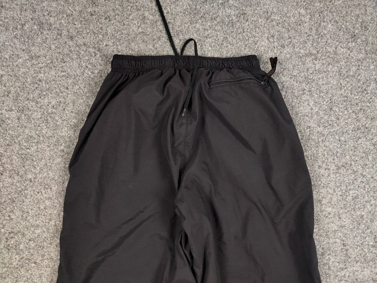 Nike Vintage Nike Swoosh Track Black Jogger Pants Travis Scott Size US 34 / EU 50 - 14 Thumbnail