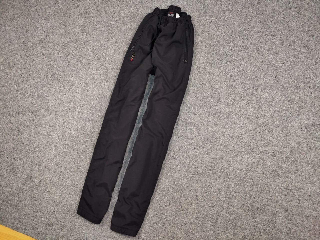 Nike Vintage Nike Swoosh Track Black Jogger Pants Travis Scott Size US 34 / EU 50 - 3 Thumbnail
