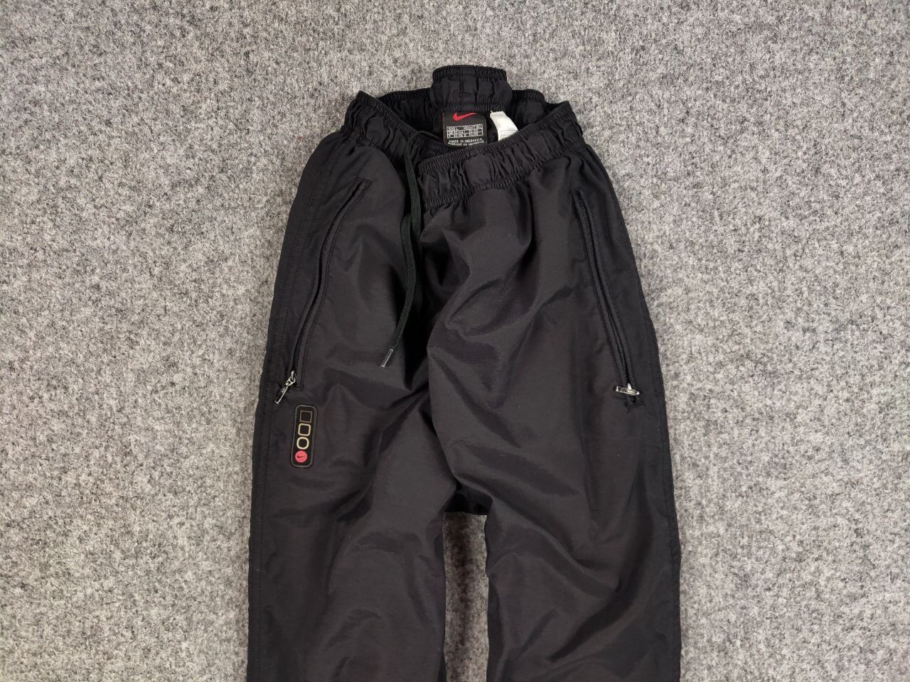 Nike Vintage Nike Swoosh Track Black Jogger Pants Travis Scott Size US 34 / EU 50 - 6 Thumbnail