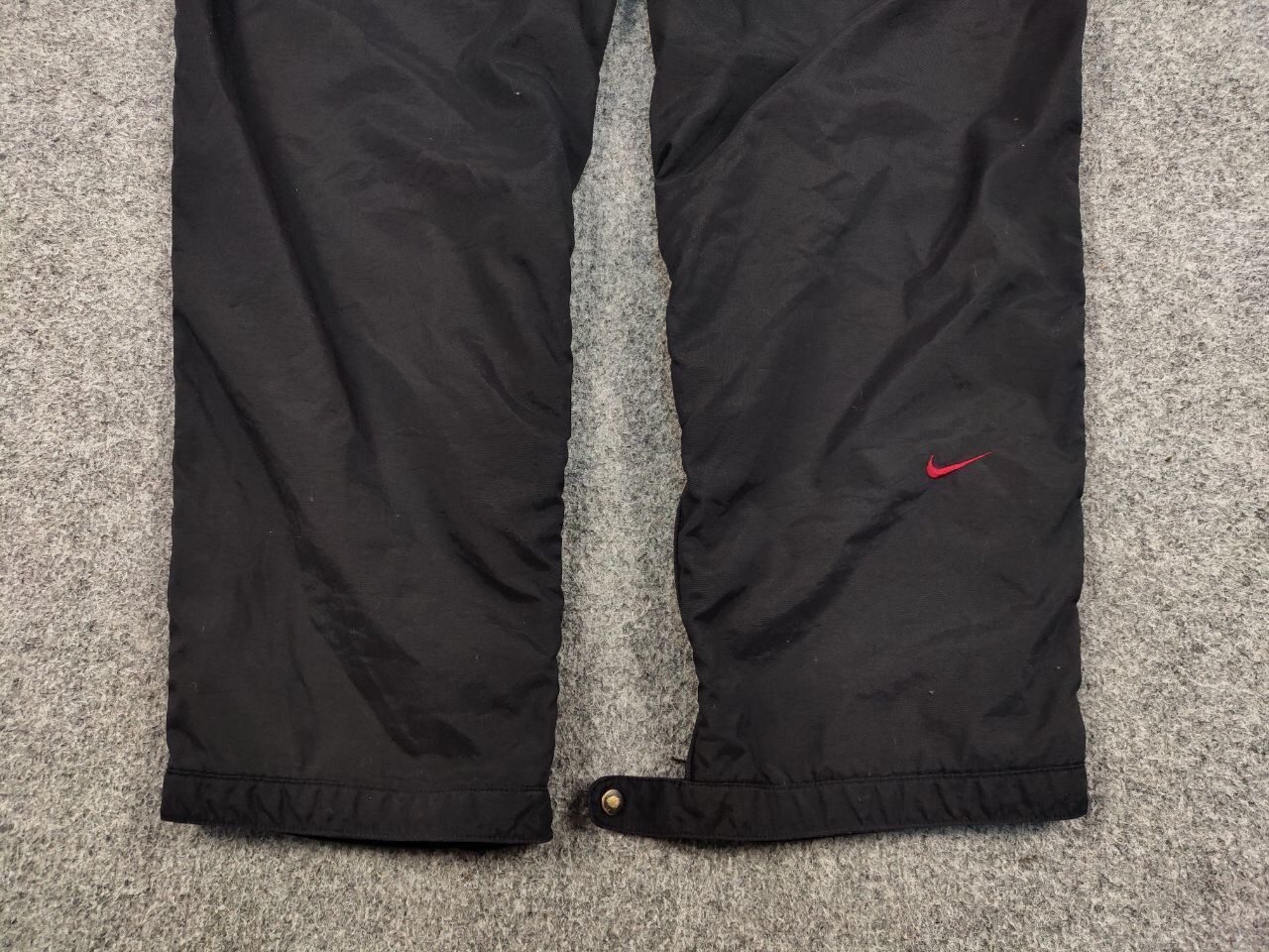 Nike Vintage Nike Swoosh Track Black Jogger Pants Travis Scott Size US 34 / EU 50 - 15 Thumbnail