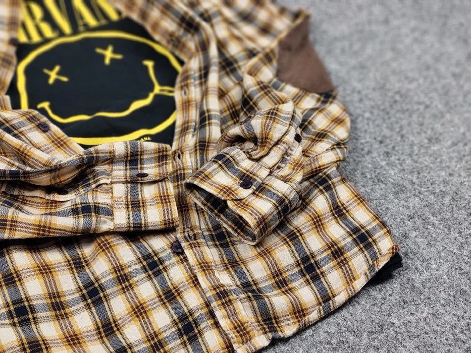 Flannel Vintage Flannel Shirt Travis Scott Style Size US L / EU 52-54 / 3 - 8 Thumbnail